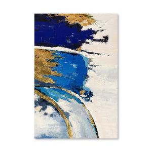 Painted Unity Oil Painting Oil Clock Canvas