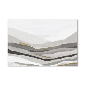 Pastel Hills Canvas Art Clock Canvas