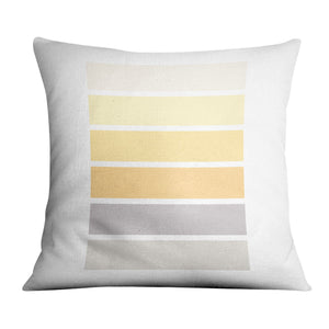 Pastel Tones B Cushion Cushion 45 x 45cm Clock Canvas
