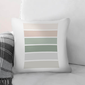 Pastel Tones C Cushion Cushion 45 x 45cm Clock Canvas