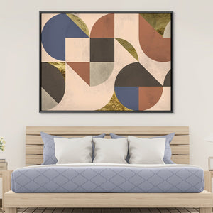 Pattern in the Mundane Canvas Art Clock Canvas