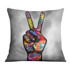 Peace and Unity Cushion Cushion Cushion Square Clock Canvas