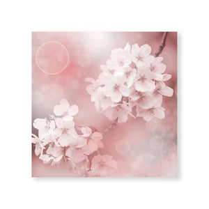 Peaceful Blossoms Canvas Art Clock Canvas
