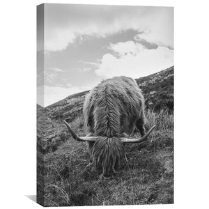 Peaceful Highland Canvas Art Clock Canvas