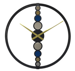 Pebble Clock 70cm Clock Canvas