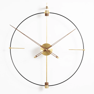 Pentium Clock 60cm / Gold Clock Canvas