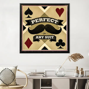 Perfect Pairing Canvas Art Clock Canvas