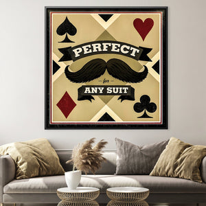 Perfect Pairing Canvas Art Clock Canvas