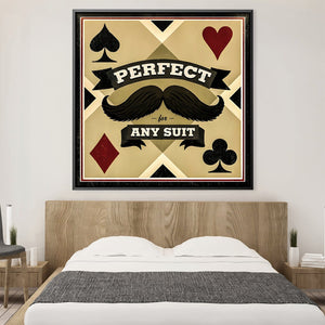 Perfect Pairing Canvas Art Clock Canvas