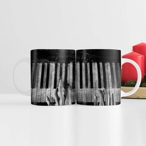 Piano Symphony Mug Mug White Clock Canvas