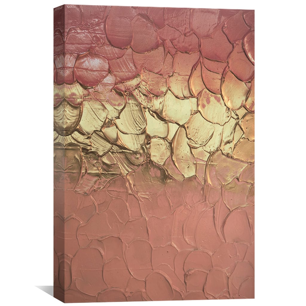 Pink Paradise Canvas Art Clock Canvas