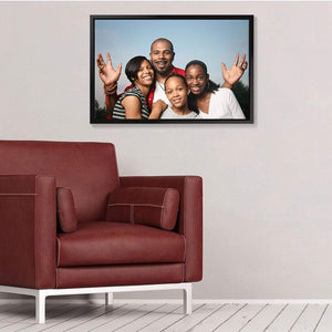 PZW TEST PRODUCT Clock Canvas