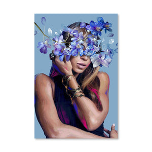 Queen B Canvas Art Clock Canvas