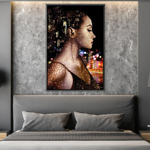 Racing Minds Canvas Art Clock Canvas