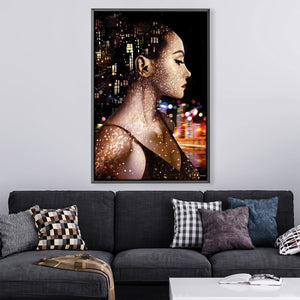 Racing Minds Canvas Art Clock Canvas