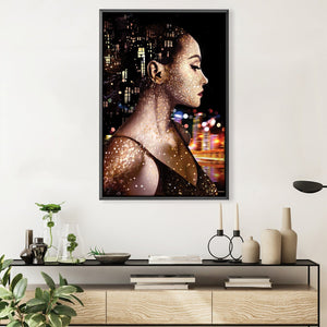 Racing Minds Canvas Art Clock Canvas