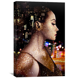 Racing Minds Canvas Art Clock Canvas