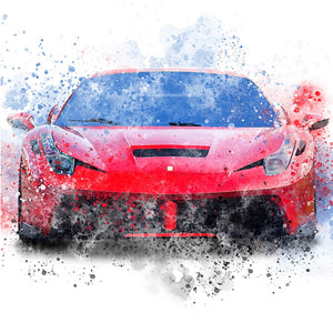 Rari Cushion Cushion Cushion Square Clock Canvas