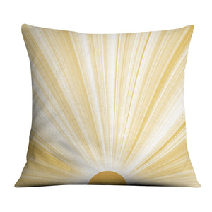 Rays of Sunshine Cushion Cushion 45 x 45cm Clock Canvas