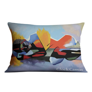 Reflection Collectors Cushion Stock Item Cushion Landscape / N/A / 13 Inches wide Clock Canvas