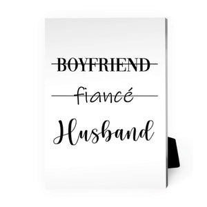 Relationship Status Desktop Canvas Desktop Canvas B / 13 x 18cm Clock Canvas