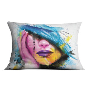 Revealing Beauty Cushion Cushion 48 x 33cm Clock Canvas