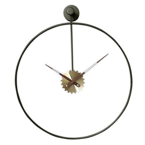 Revolve Clock Black / 60cm Clock Canvas