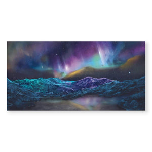 Rigid Lightscape Canvas Art Clock Canvas