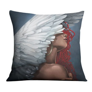Rising Angels A Cushion Cushion Cushion Square Clock Canvas