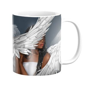 Rising Angels Mug Mug White Clock Canvas