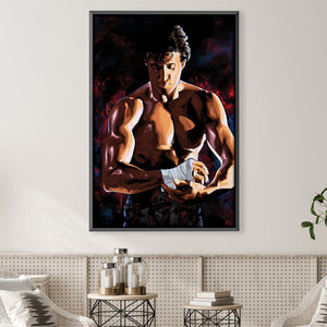 Rocky 3 Canvas Art 30 x 45cm / Unframed Canvas Print Clock Canvas