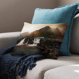 Rocky Hills Cushion Cushion Cushion Landscape Clock Canvas