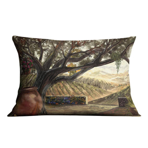 Rolling Tranquility Cushion Cushion 48 x 33cm Clock Canvas