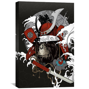 Ronin Canvas Art Clock Canvas