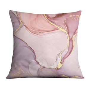 Rose Petal C Cushion Cushion Cushion Square Clock Canvas