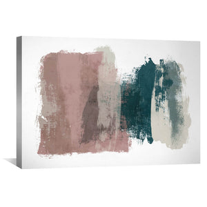 Rough Strokes Canvas Art 45 x 30cm / Unframed Canvas Print Clock Canvas