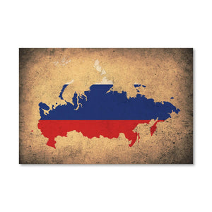 Russia Canvas Art Clock Canvas