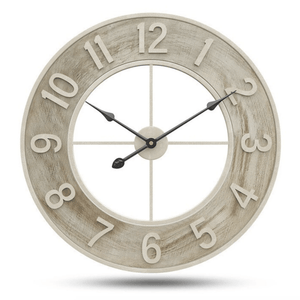 Rustic Aura Clock 60cm Clock Canvas