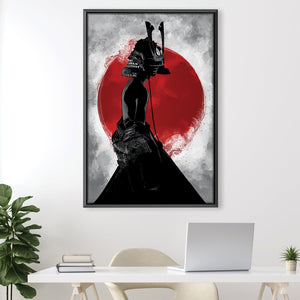 Samurai 3 Canvas Art 30 x 45cm / Unframed Canvas Print Clock Canvas