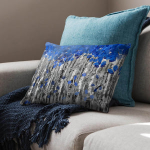 Sapphire Forest Cushion Cushion Cushion Landscape Clock Canvas