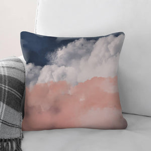 Scenic Cloudscape A Cushion Cushion Cushion Square Clock Canvas