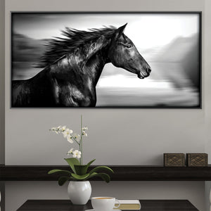 Seabiscuit Canvas Art 50 x 25cm / Unframed Canvas Print Clock Canvas