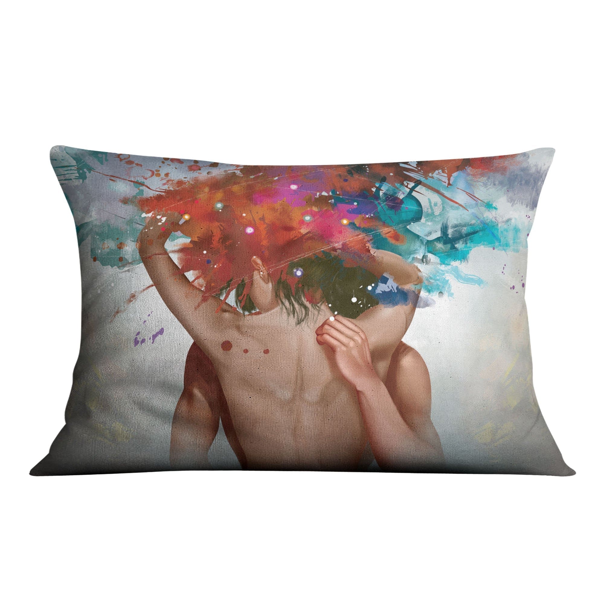 Sensual Caress Cushion Cushion 48 x 33cm Clock Canvas
