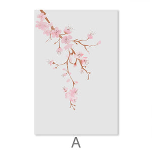 Serenity Blossoms Canvas Art Clock Canvas