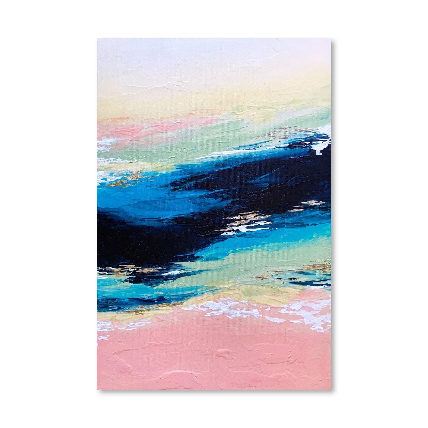 Serenity Canvas Art Clock Canvas
