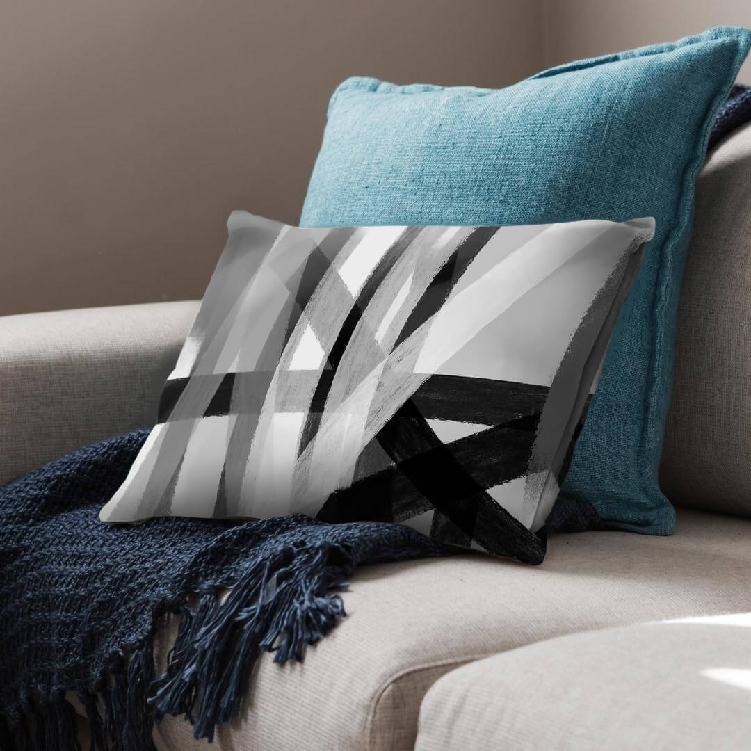 Shades of Obsidian Cushion Cushion Cushion Landscape Clock Canvas