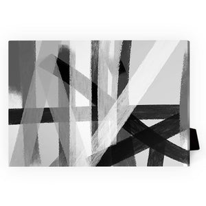 Shades of Obsidian Desktop Canvas Desktop Canvas 18 x 13cm Clock Canvas