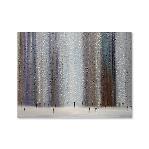 Shadows of the Rain Canvas Art Clock Canvas