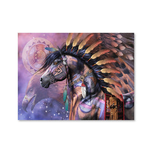 Shaman Canvas Art Clock Canvas