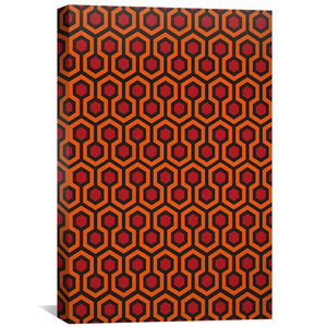 Shining Pattern Canvas Art Clock Canvas